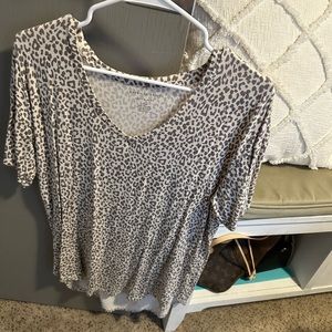 Cheetah print top